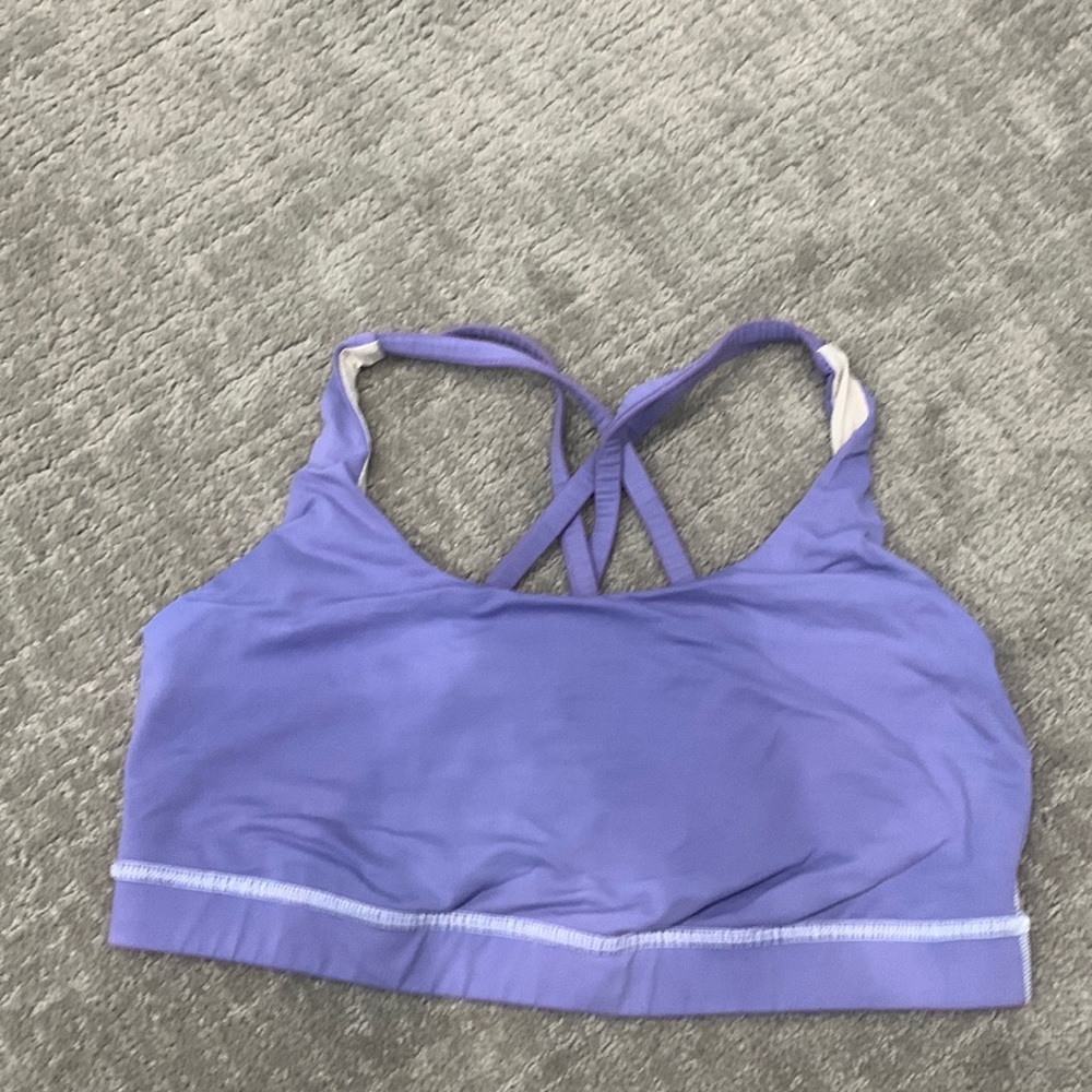 Lululemon purple sports bra size 10